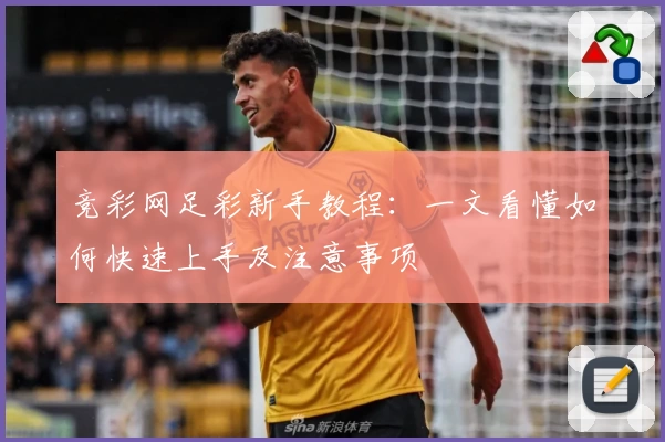 竞彩网足彩新手教程：一文看懂如何快速上手及注意事项